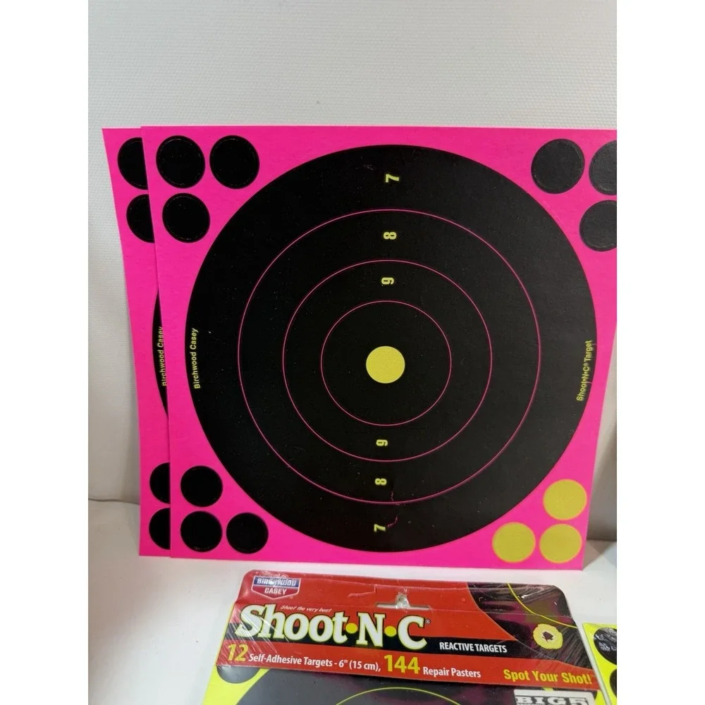 Birchwood Casey Shoot-N-C & Dirty Bird Sports Target Variety Lot, 144pc